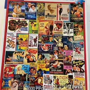Vintage Movie Poster Jigsaw Puzzle